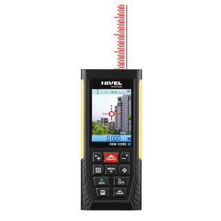 Dalmierz laserowy Nivel System HDM-120BC - z czerwoną wiązką, bluetooth